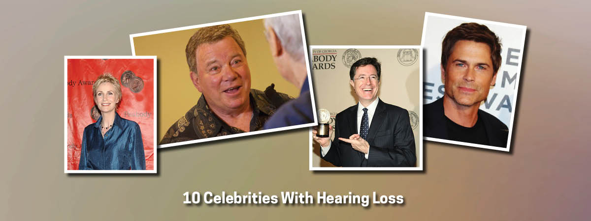 Celebrities with hearing loss